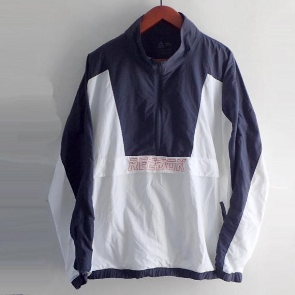 Reebok Men's MYT Woven 1/2 Zip Jacket - Picture 1 of 2